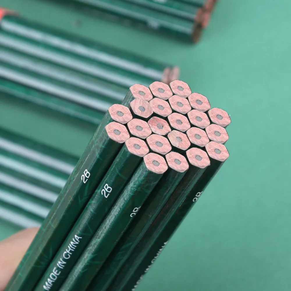 STONEGO 2B Non-toxic Standard Sketch Pencils Students Writing Special Hexagonal Children Drawing pencil Exam Pencil