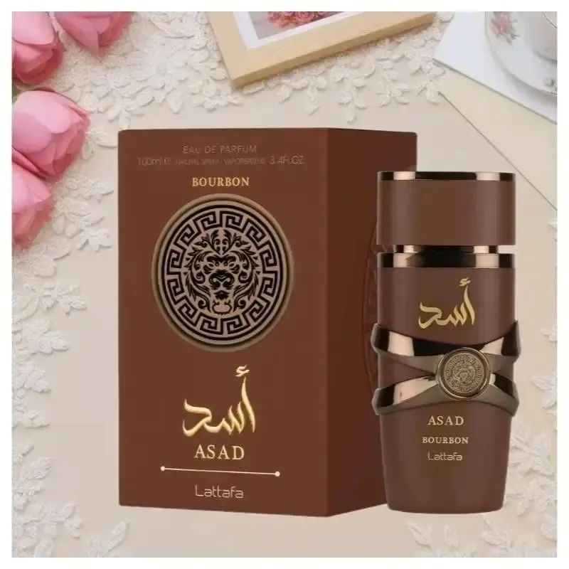 لاتافا اساد بوربون أو دو برفوم بخاخ 3.4 أونصة (100 مل) للجنسين جديد في الصندوق