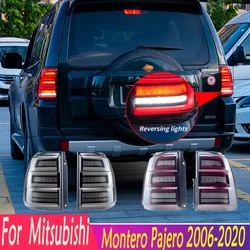 High Quality Car LED Tail Light  For Mitsubishi Montero Pajero 2006-2020 Rear Running Light Brake Reverse Dynamic Turn Signal