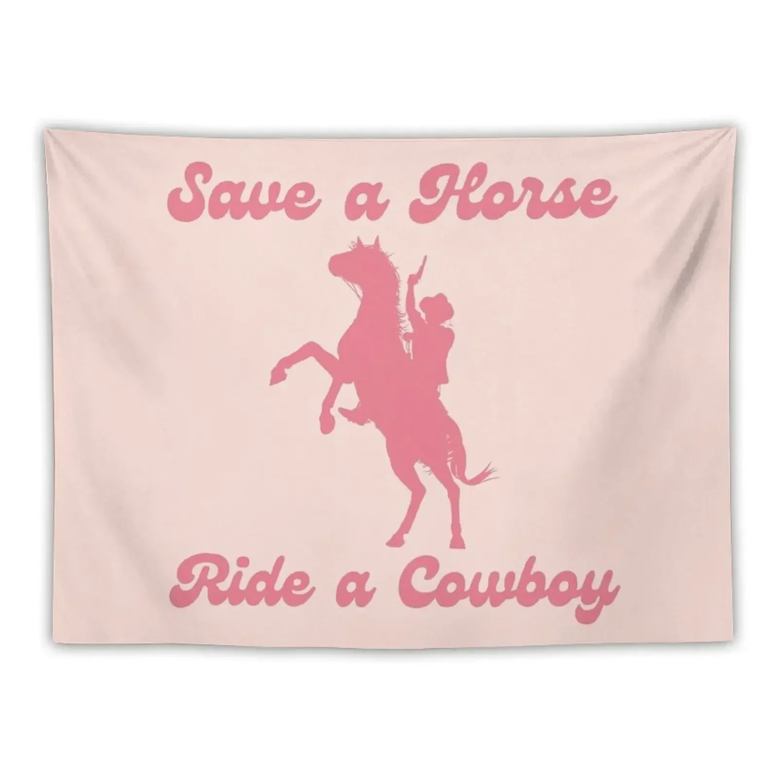 Save a Horse Ride a Cowboy Bachelorette Party Tapestry Anime Decor Room Design Tapestry