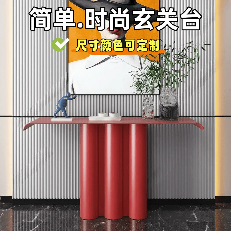 Xuanguan platform  solid wood home decoration table Modern simple end view table