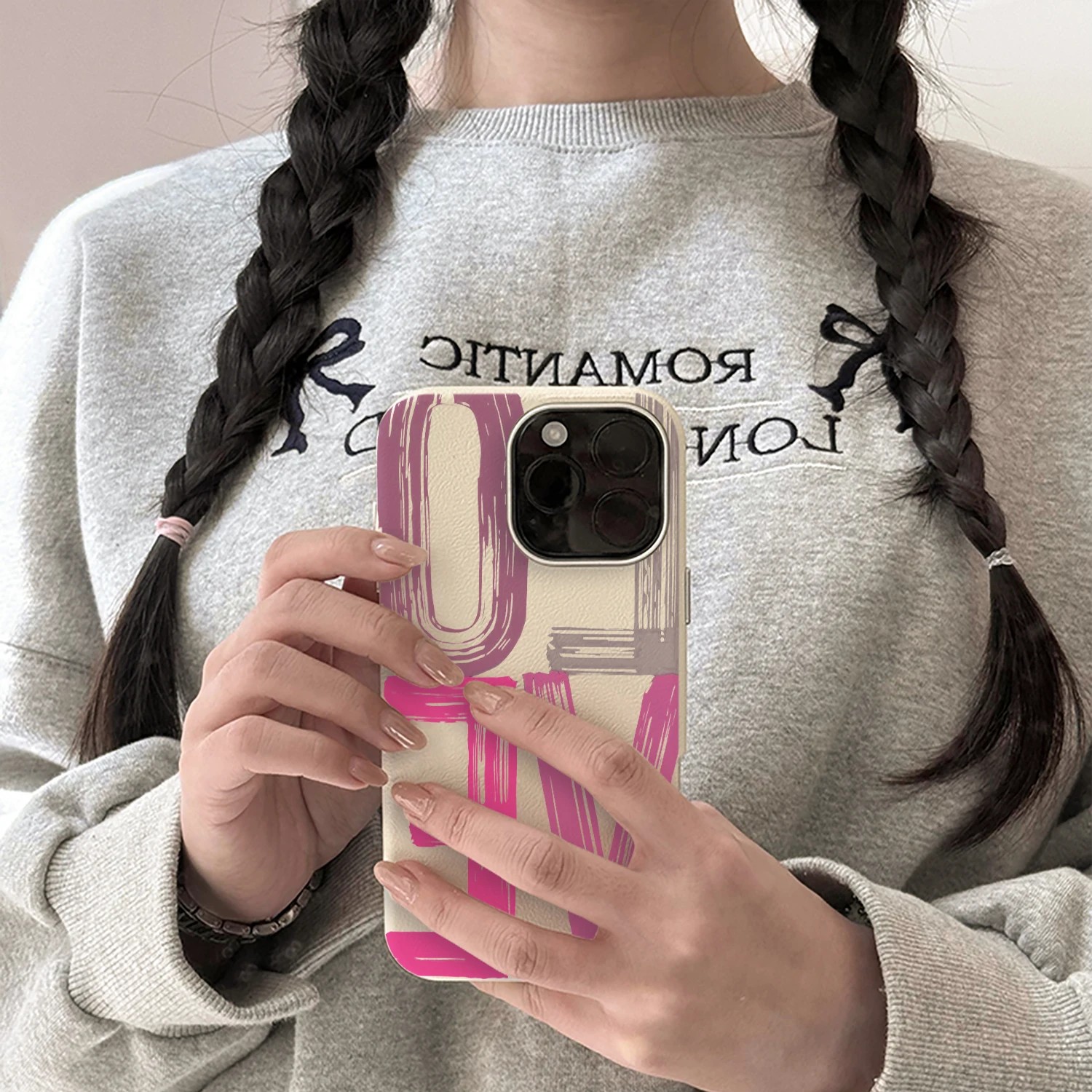 Minimalismus LOVE Buchstaben Hülle für iPhone 16 15 Pro Max Hüllen iPhone 17 11 12 13 ProMax 14 15 16 Plus 8 XS XR Stoßfeste TPU Abdeckung – Detail 15