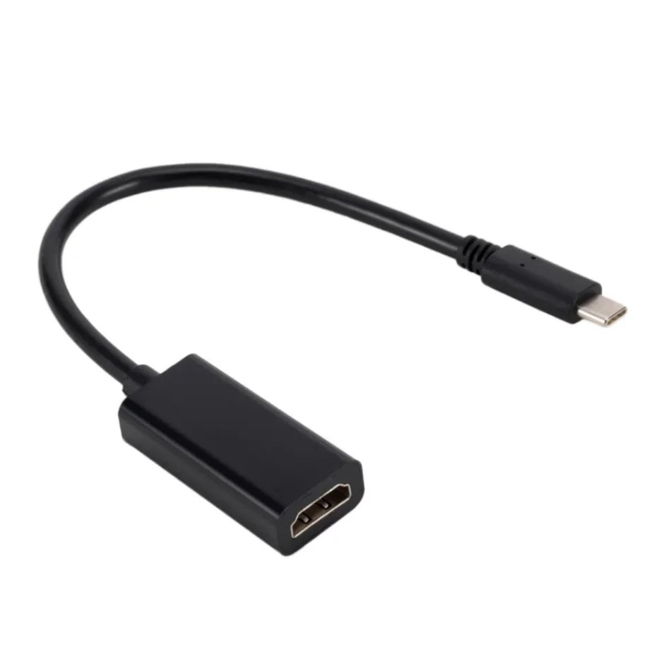 Adaptador USB tipo C a HDMI, convertidor compatible con MacBook, Samsung S10, Huawei Mate P20 Pro, 4K, 30Hz