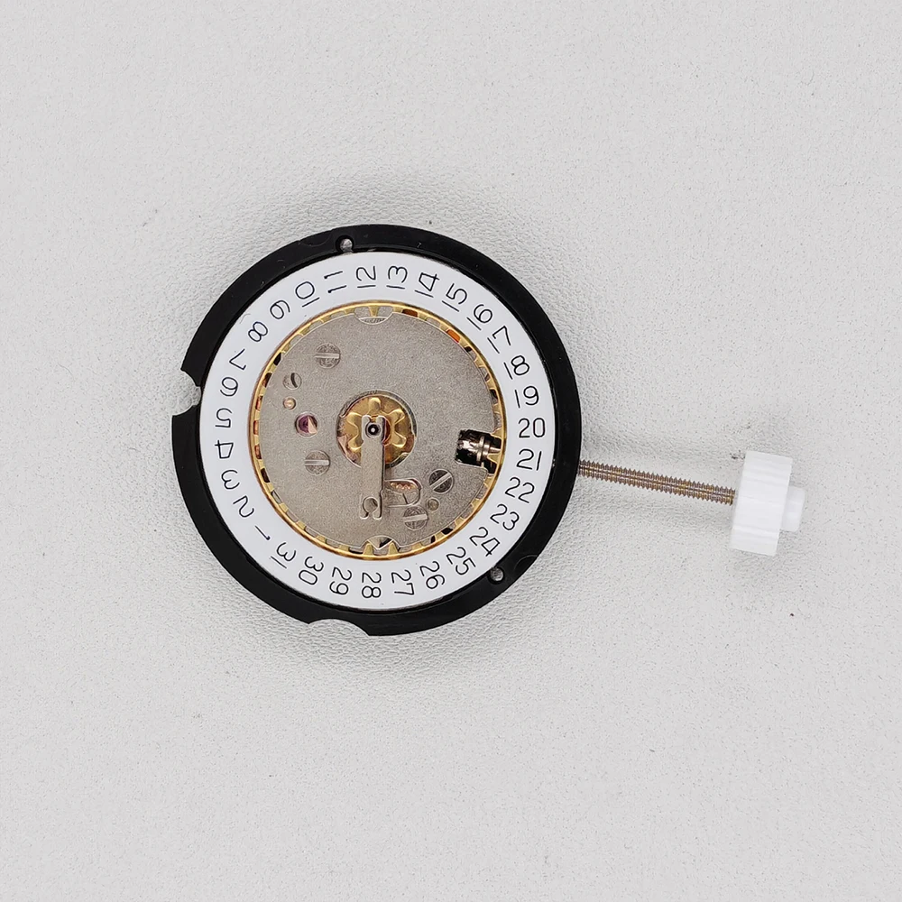 حركة كوارتز أصلية روندا 585-3 100% آلية استيراد جديدة تمامًا حركة سلسلة 585 مع بطارية 3H تاريخ أبيض 585-3H #6