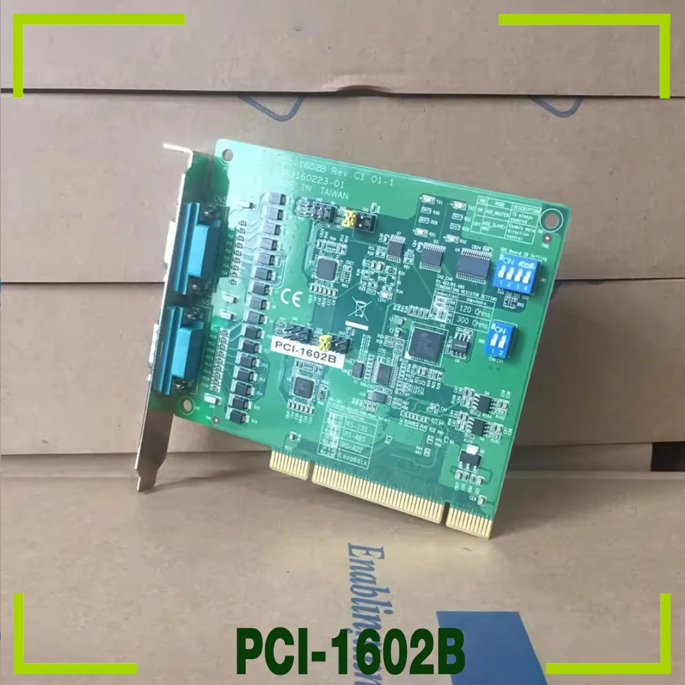 

PCI-1602B Advantech 2-портовый RS-232/485 с изолированной платой связи PCI PCI-1602