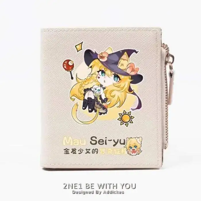 

Mau Sei-Yuet And The Legend Of Ees, модный кошелек из искусственной кожи, кошелек для карт, сумка для денег на молнии, подарок для косплея B2070, аниме