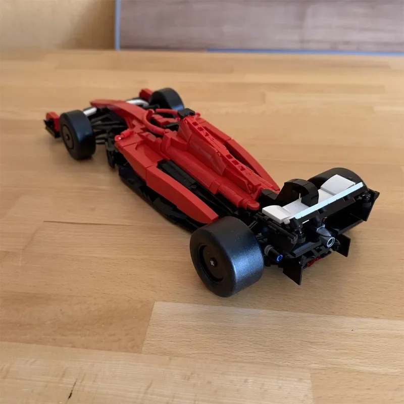 

MOC-219144 Формула 1 SF25, спортивный автомобиль, гоночный блок, модель 874 PartsMOC, креативный строительный блок для мальчиков и детей на день рождения, игрушка в подарок