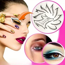 2 sheets/set Eye makeup auxiliary stickers Eyeliner template stickers Eye shadow stickers Eyeliner stickers Charming eye shadow