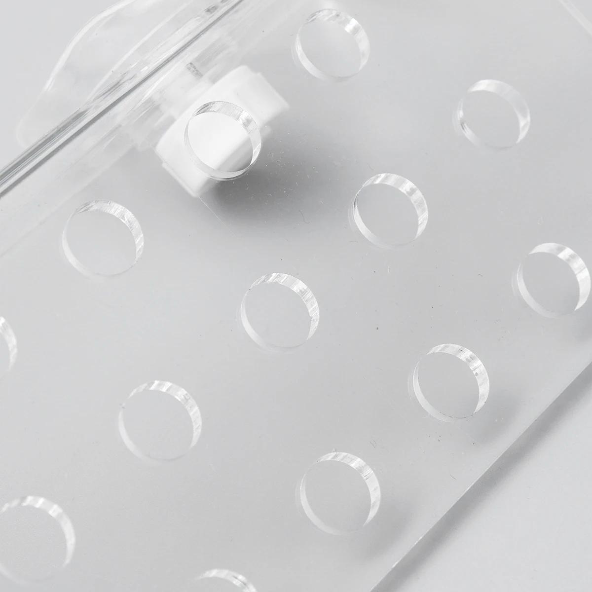 

23 Holes Holder Acrylic Coral Acrylic Holder Clear Fish Tank Aquarium Clips Accessories Safe for Coral Fish Easy Install