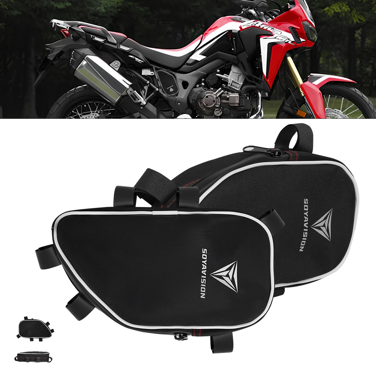 

Водонепроницаемая сумка для ремонта, сумка для размещения рамы, ящик для инструментов для Honda CRF1000L Africa Twin 2015 2016 2017 CRF 1000 L