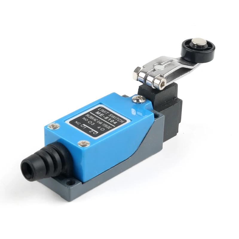 ME-8108 Micro Limit Switch Contact Roller Self Reset Travel Limit Sensor ME-8107 8104 8111 8112 8169 8166 Limit Switch