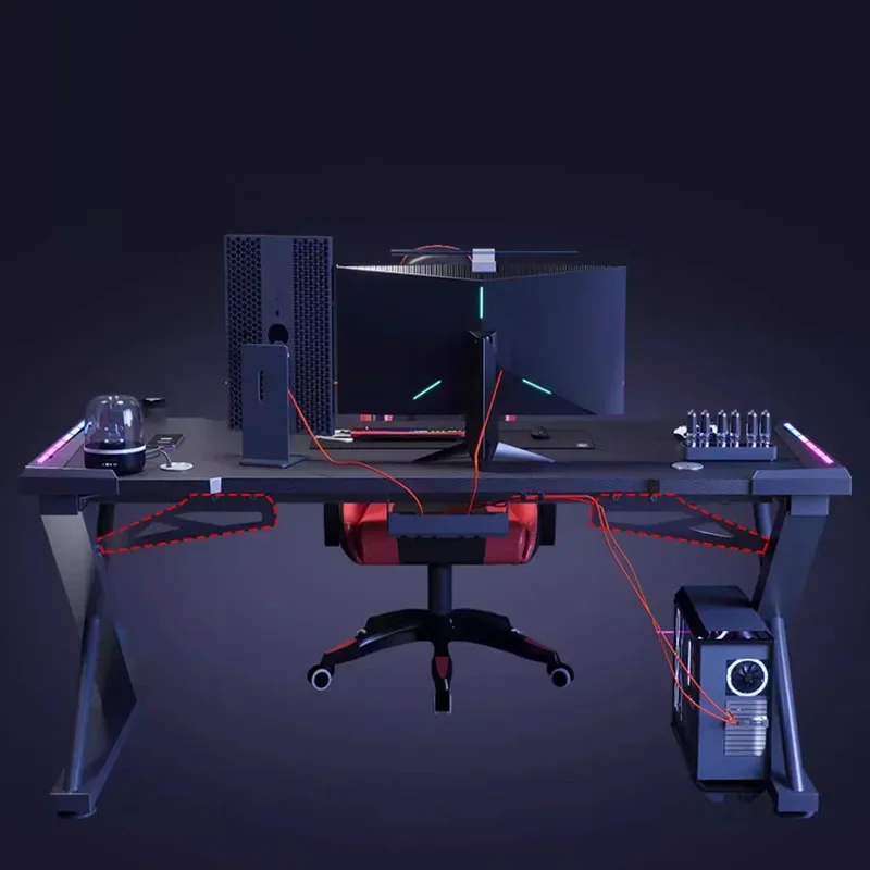 Gamer Chair Bed Tray Table Electric Standing Desk Shelf Tabletop Laptop School Pc Computer Offices Portable Lap Foldable Work