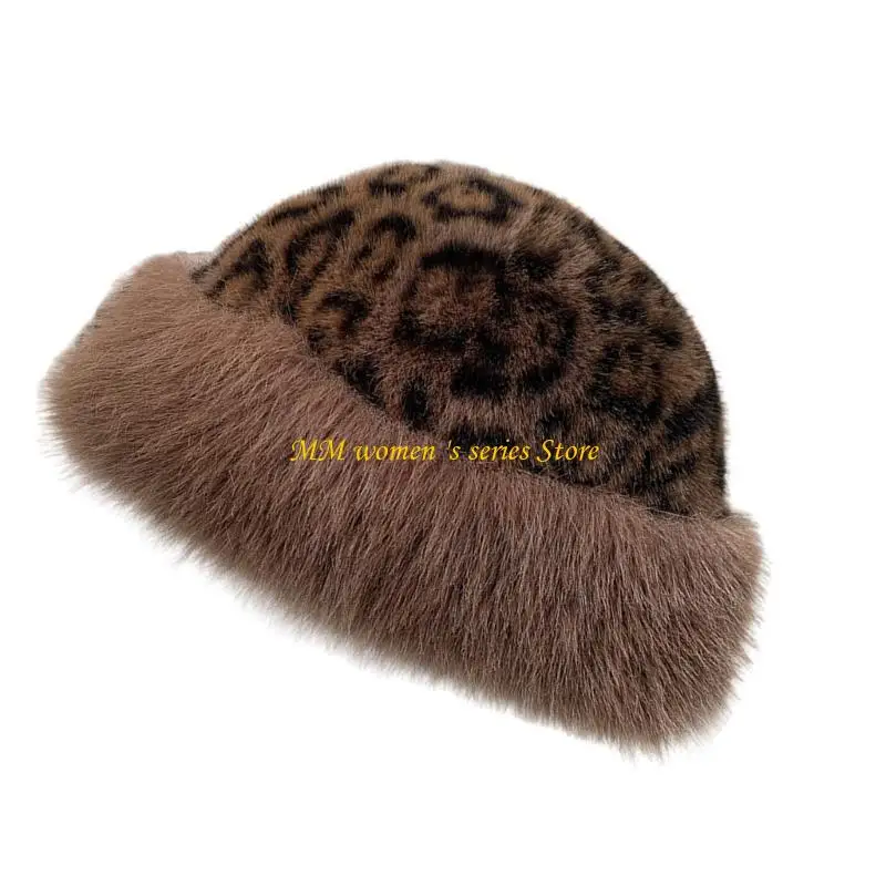 

Q39C зимние шапки с мультяшными ушками для Хэллоуина, меховые шапки, зимние головные уборы унисекс, аксессуар для повседневного