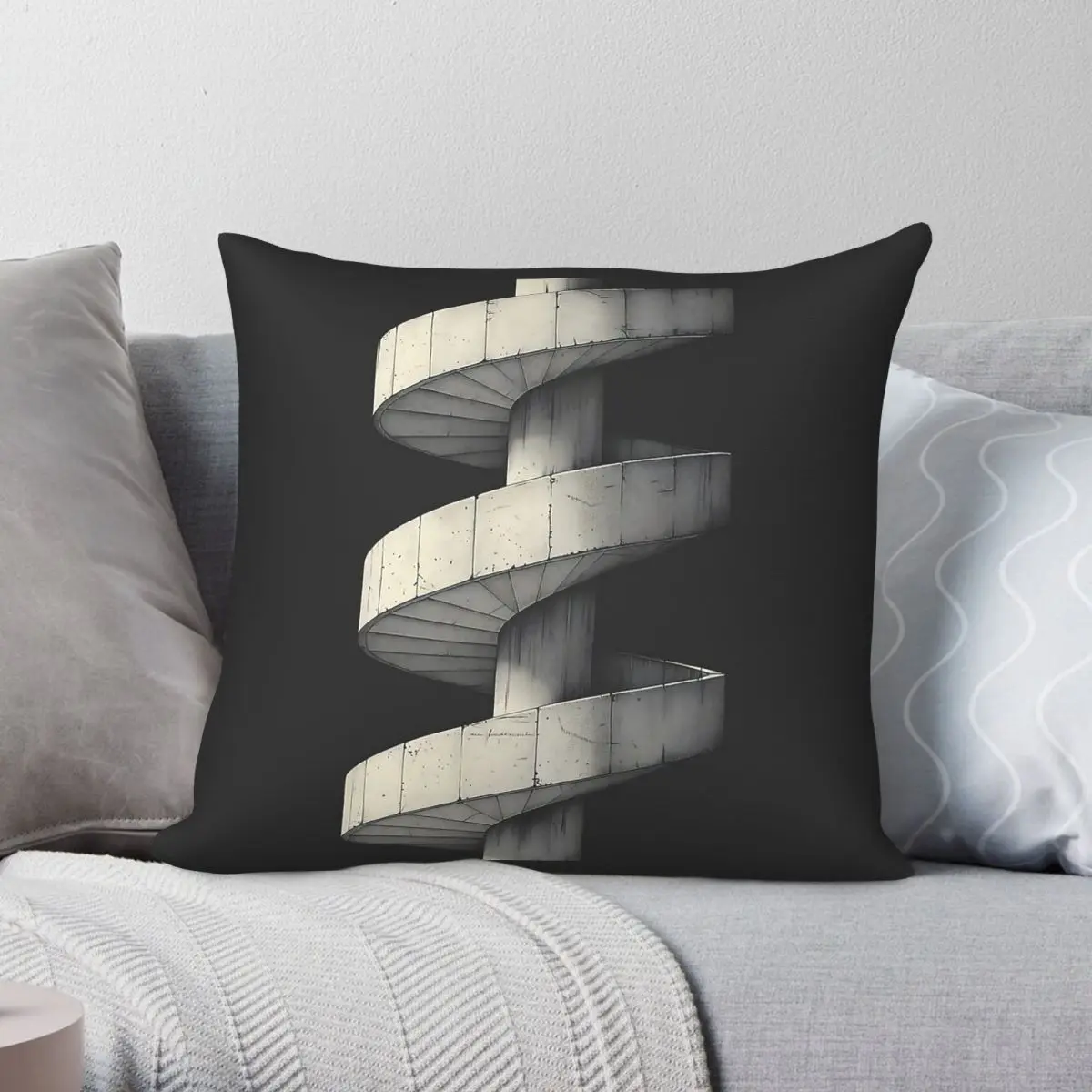 Silo Juliette Nichols Pillowcase Polyester Linen Velvet Printed Zip Decor Throw Pillow Case Sofa Cushion Cover 45x45