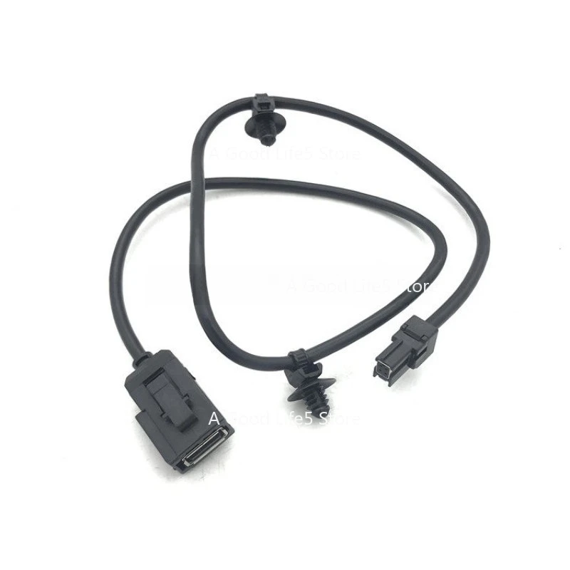 Cable de Conexión USB para Auto, Cable de Datos, Adaptador de Interfaz de Carga, Arnés Compatible con Chery Arrizo 5, Repuesto Interior para Auto