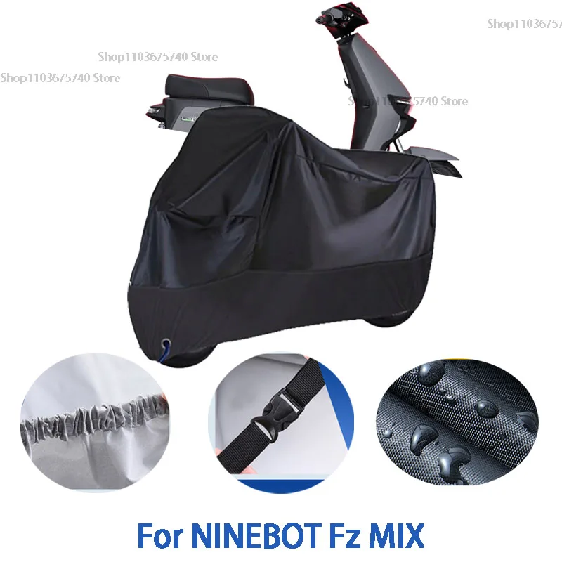 

Motorcycle Full Covers For NINEBOT Fz MIX Car Outdoors Sun Protection Dust No Ear Thickened Oxford Clothcover Accessories