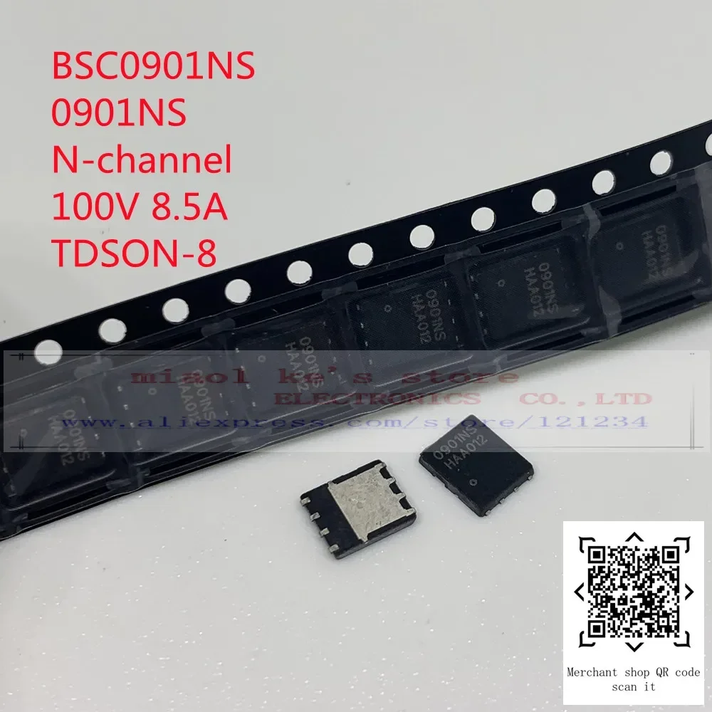 

[10 шт.] 100% новый оригинальный BSC0901NS BSC0906NS BSC196N10NS 0901NS 0906NS 196N10NS N-CH MOS FET SMD TDSON-8 5X6