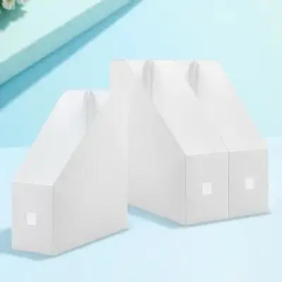 

3Pcs Desktop File Rack Plastic Document Holder Organizer Box for Magazine Books File Folder Office Storage Desk Organizer