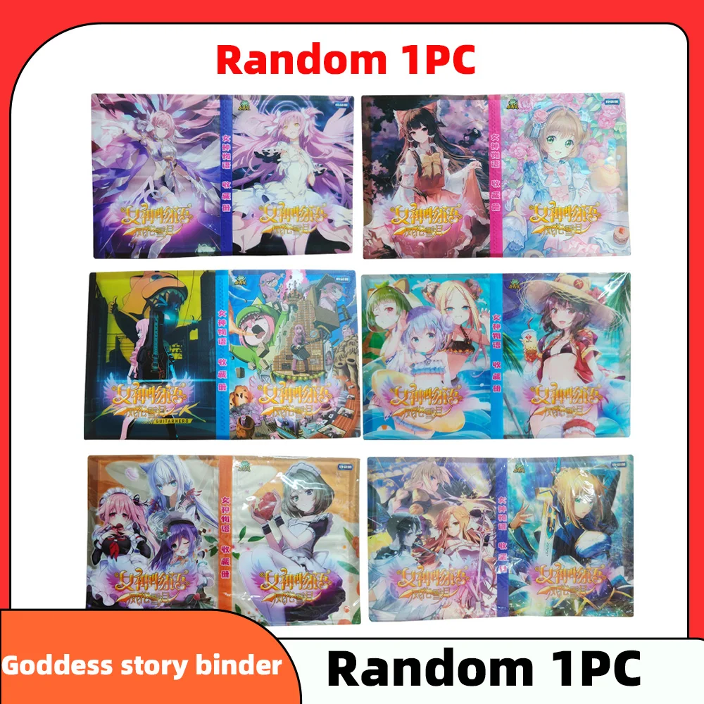 Goddess Story Binder Holder Binder Album Romantic Theme Cards Cartoon Anime Sexy Girl Acg Collection Book Gift