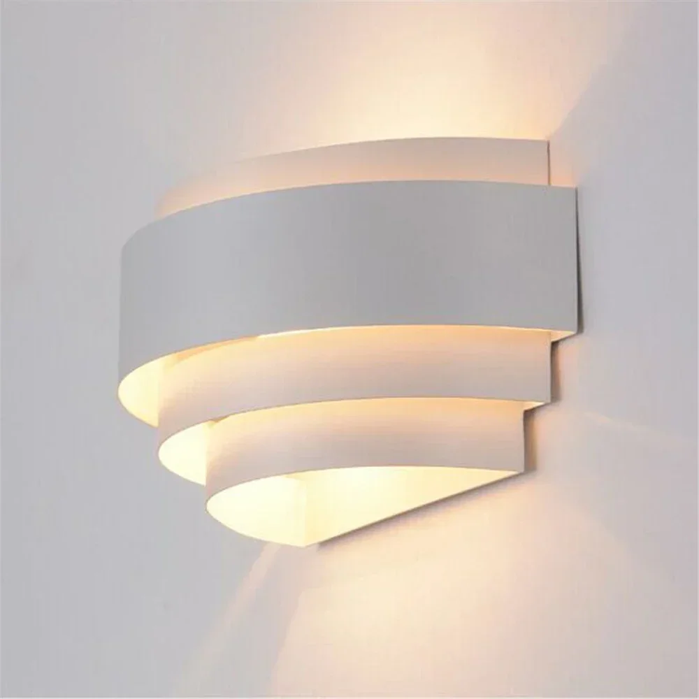 

Modern Personality Sconce Wall Light Nordic Bedroom Snail LED Lighting AC85-265 Aisle Hallway Staircase Home Decor Wall Lamp