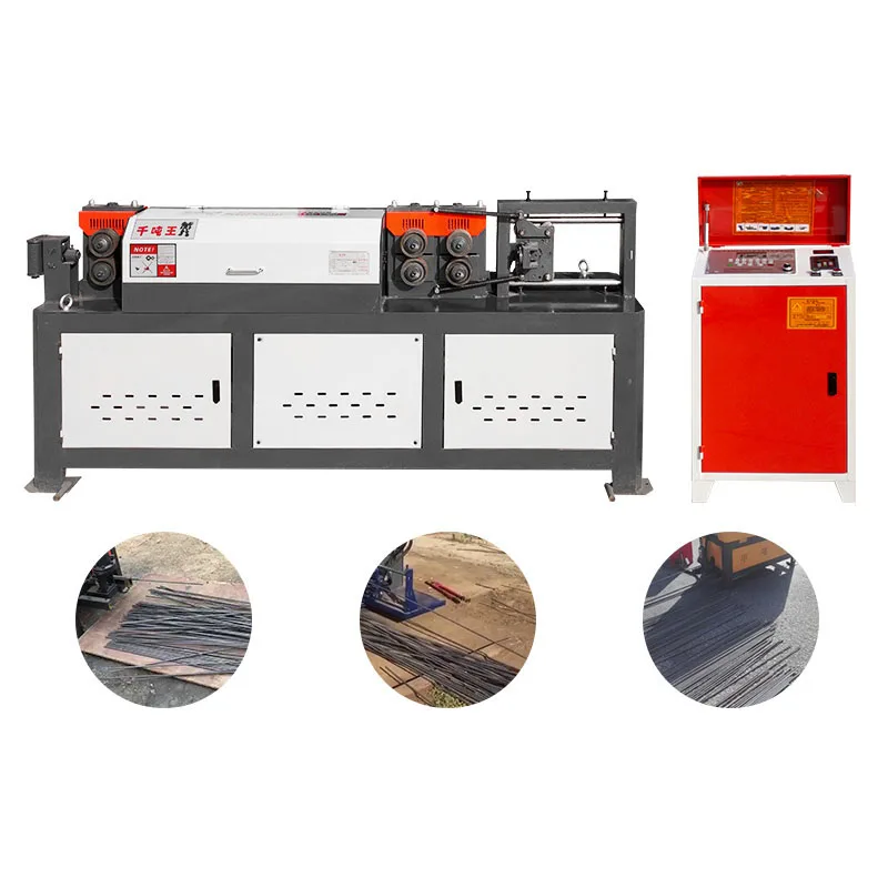 

Высокоскоростной автоматический станок для выпрямления и резки арматурной проволоки с гидравлической технологией, двигатель как основной компонент