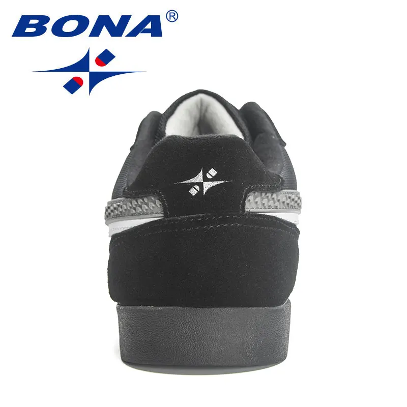 BONA 2023 New Designers Man Platform Casual Sneakers Classics Skateboarding Shoes Men High Quality Antiskid Walking Sport Shoes