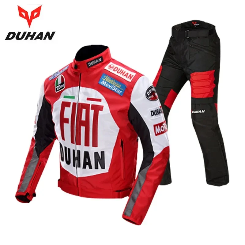 Motorcycle Jacket Racing Suit for Man and Women Off-road Locomotive Suit Anti-drop Knight  Wear Resistant  Suit Four Seasons