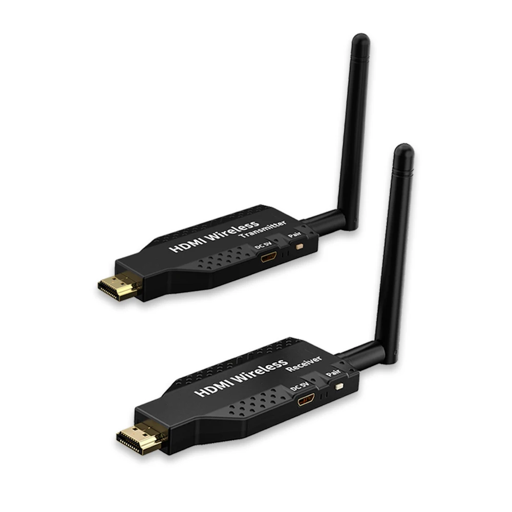 Szikratávirát HDMI extender 50M videó Terjesztő Rádióadó 1 hogy 4 kijelző számára  Ui. camer Notebook PC hogy Képellenőrző projektor Tv-t néz