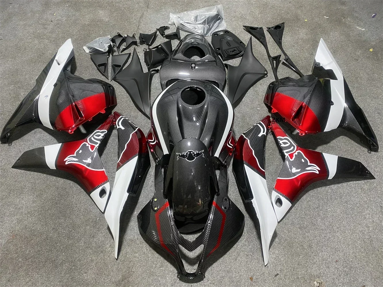 Suitable For CBR600RR F5 2009 - 2012 Motorcycle Full Body Fit Fairing Carbon fiber paint