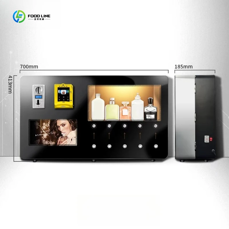 

Foodline Customized Efficient Perfume Vending Machines for Mobile Shops Vending Machines for Selling Perfumes in Metro Stations