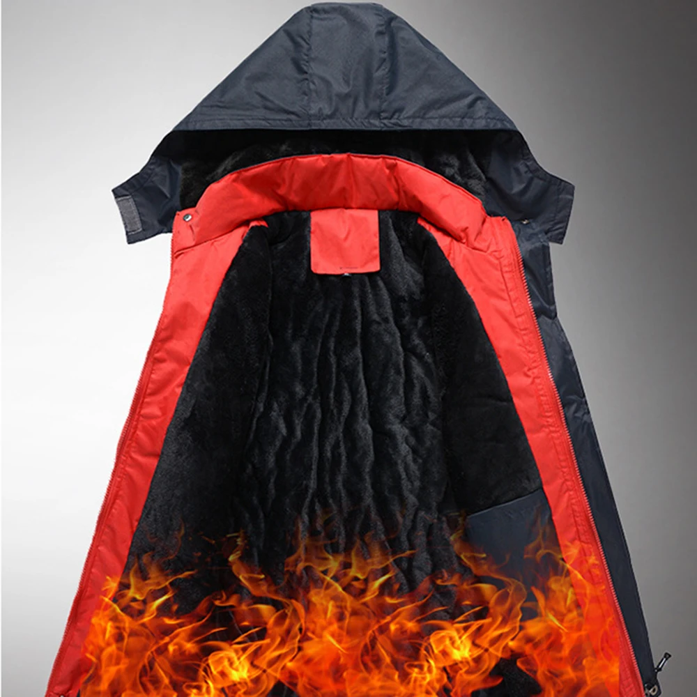 2026 Football Team Autumn And Winter Men's Spanish Flag Logo Print Winter Mountaineering Clothing Jacket Coat Hoodies view 6