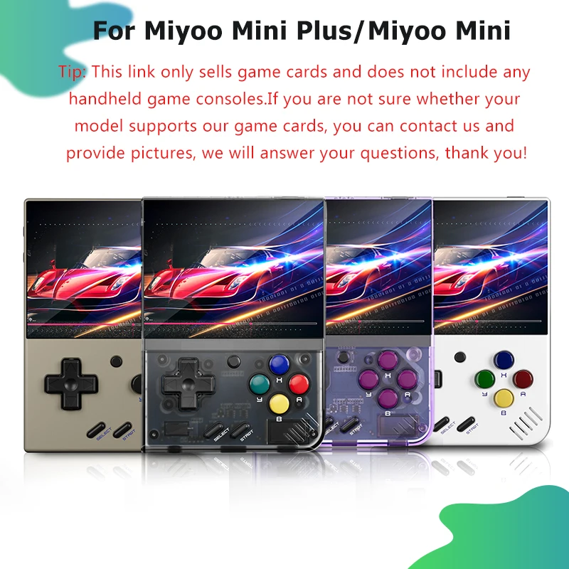 Tarjeta de sistema Miyoo Mini de 256GB, más nueva versión, más de 16000 juegos, más de 50 emuladores, tarjeta de sistema personalizada e optimizada para Miyoo mini Plus