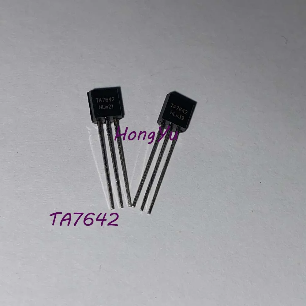 10 Pcs - 100 Pcs TA7642 7642 TO-92 FM IF Processor Integrated Circuit Direct-Plug Triode In Stocks