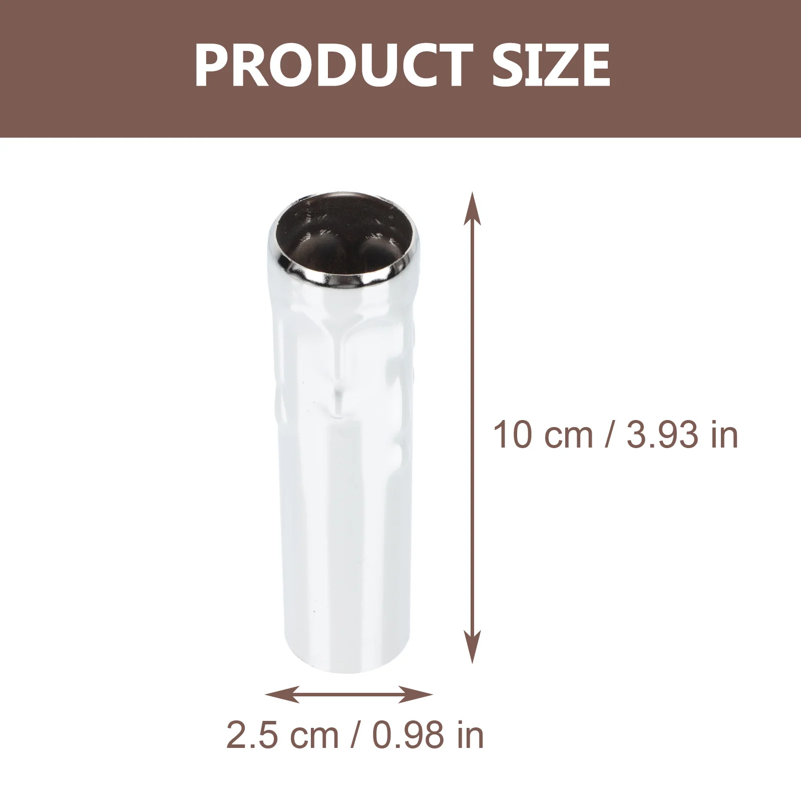 6 قطعة المسيل للدموع نمط الثريا كم الحديد أنبوب مصباح مقاومة للحرارة Diy بها بنفسك الإضاءة ديكور لمبة قاعدة غطاء الثريا اكسسوارات