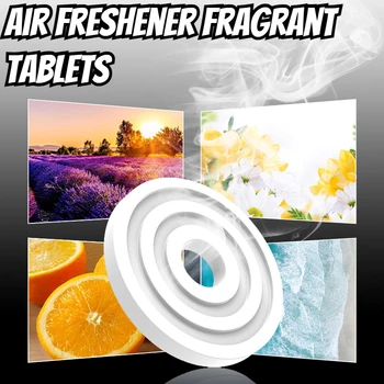Lufterfrischer Auto Dufttabletten Zubehör Automobil Parfüm PE Material Parfüm Diffusor Ergänzung Duftend