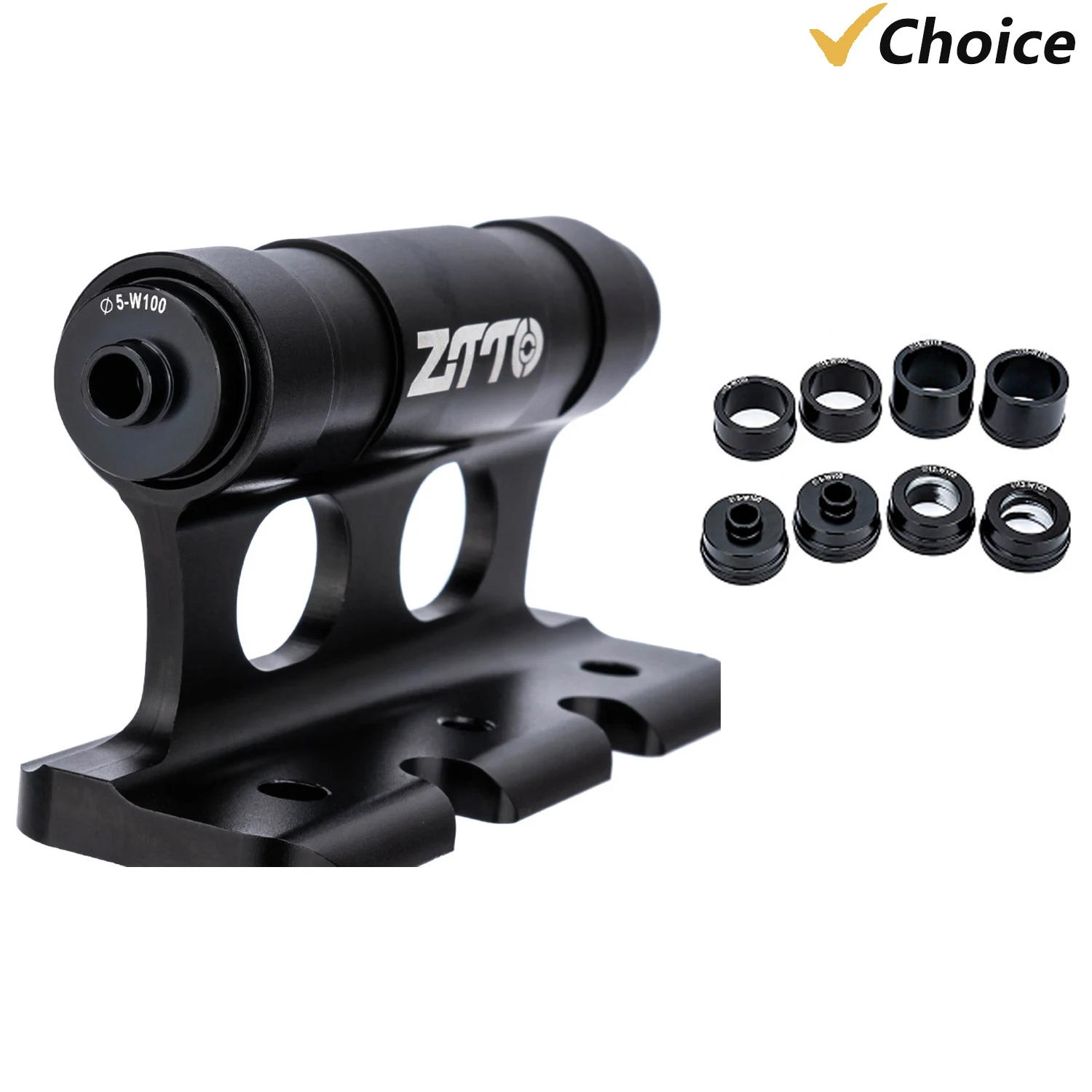 ZTTO Bike Fork Mount Quick Release Thru Axle Carriers Front Fork Block Car Roof Rack Carriers Bicycle Stand Holder Accessories