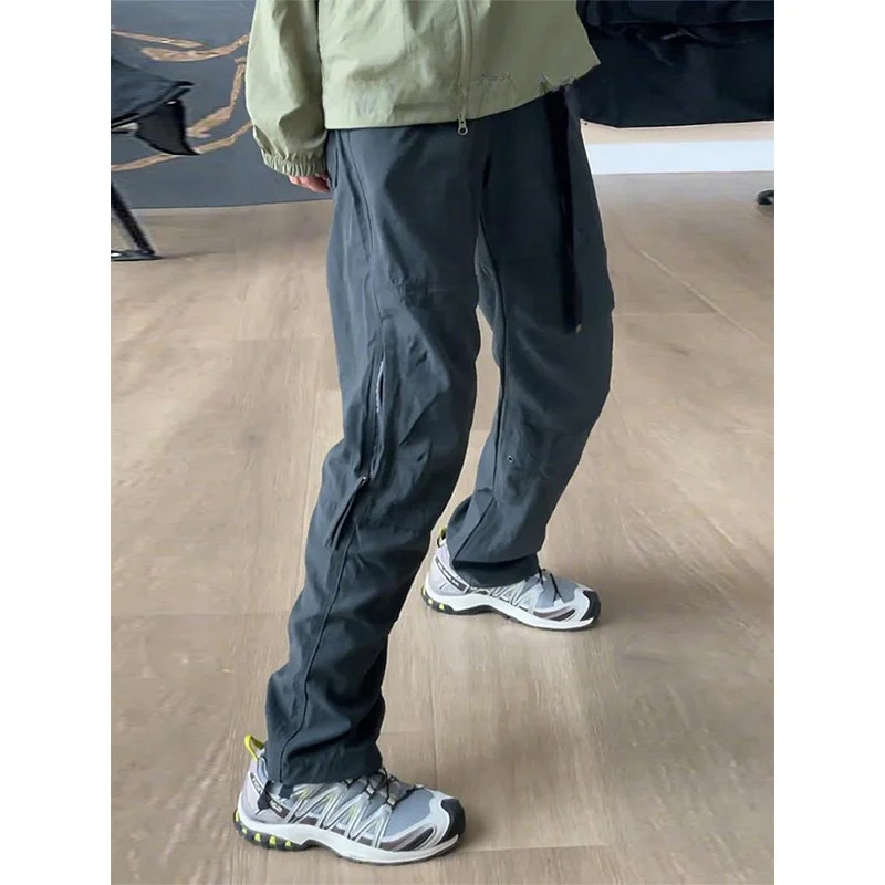 

Нейлоновые водонепроницаемые быстросохнущие рабочие брюки для мужчин, летние модные брюки для активного отдыха, походов и альпинизма...