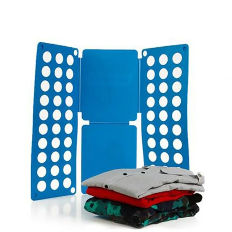 

1Pcs Clothes Folding Board Clothes Fold T Shirts Jumpers Organizer Fold Save Time Folder Storage Bed Sheet Clips