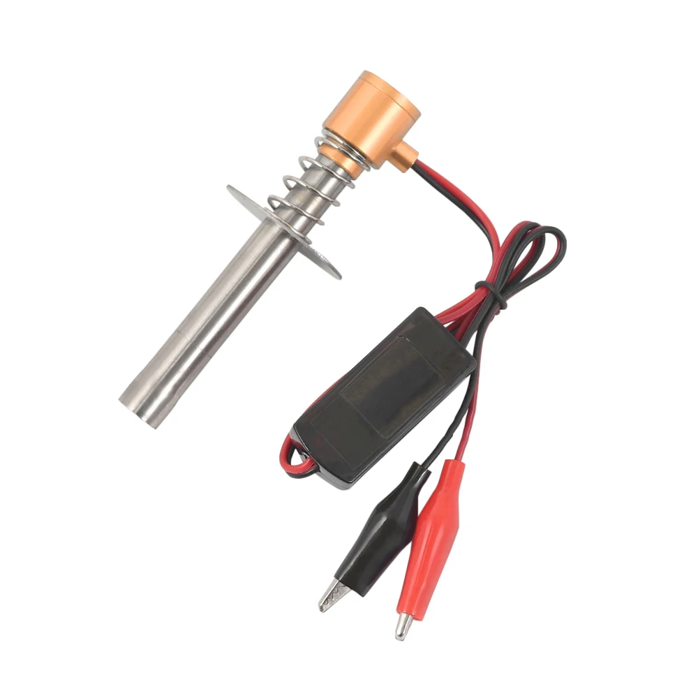 

6V-24V Glow Plug Igniter for RC Car, Fast Start, Universal Fit 1/10 1/8 HSP Models, Upgraded Electronic Starter, Durable & Effic