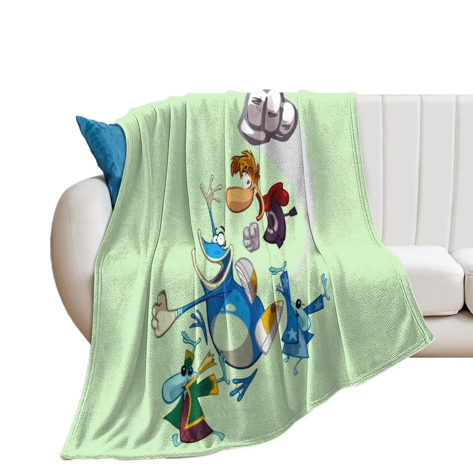 

Rayman and Globox Throw Blanket Heavy Decoratives Thermal Blankets