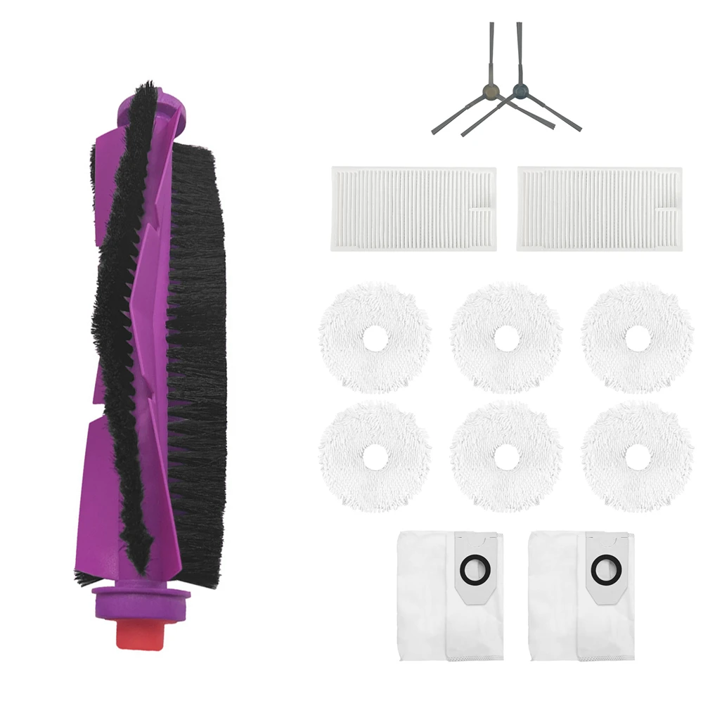 

Комплекты аксессуаров для робота-пылесоса Midea V12, основная щетка, боковая щетка, Hepa фильтр, тряпочка, мешок для пыли, 13/16 шт.