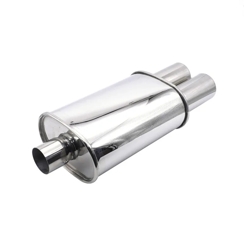 Sistema de escape doble para coche, accesorios de tuning, sistemas de escape deportivos de alto flujo para coche, puntas de escape de alto rendimiento.