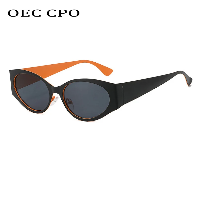 

OEC CPO Vintage Cat Eye Sunglasses Women Men Brand Designer Retro Sun Glasses Female Shades Traveling Eyewear UV400