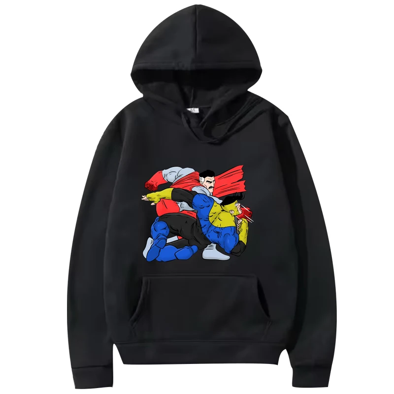 

Invincible Variant father's lesson Graphics hoodie men women vintage Long sleeve streetwear y2k print oversized hoodie unisex
