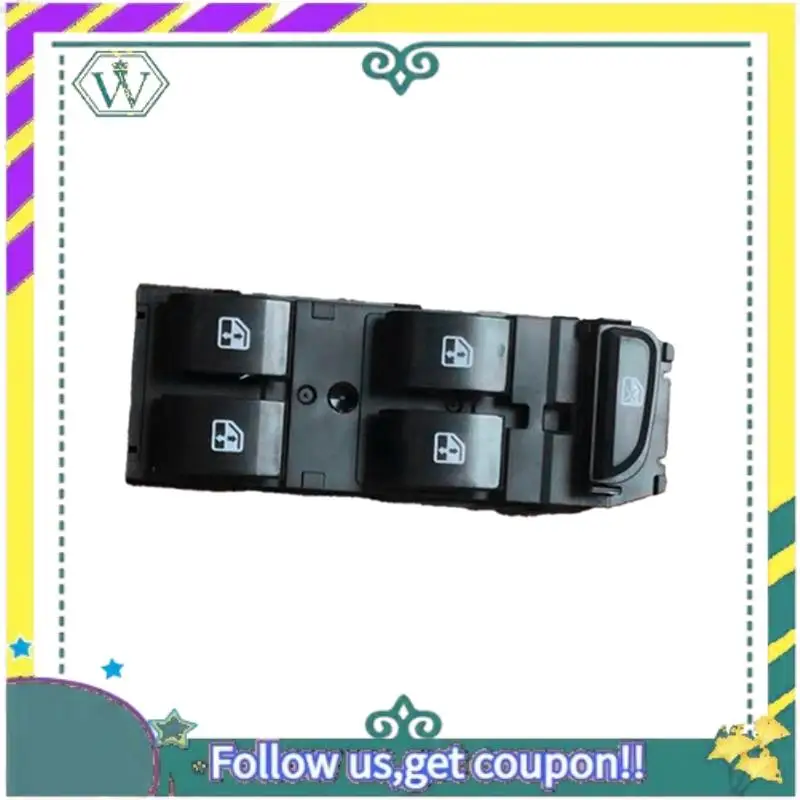 

Upgraded Car Power Window Regulator 26696324 Window Lifter Master Switch Button For Buick Hideo 2015-2018 Front Left