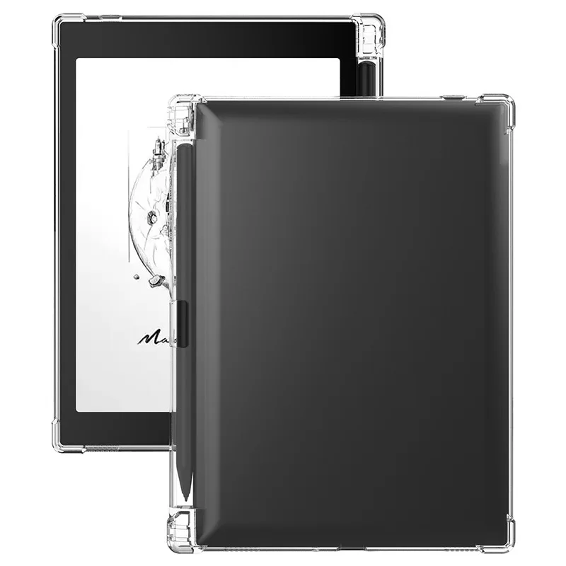 Smukłe, odporne na wstrząsy etui z 4 poduszkami powietrznymi do Funda Onyx Book Tab8/8C/MiniC/Nova Air/S/C/edison 7,8-calowy e-Book Clear TPU Back Cove