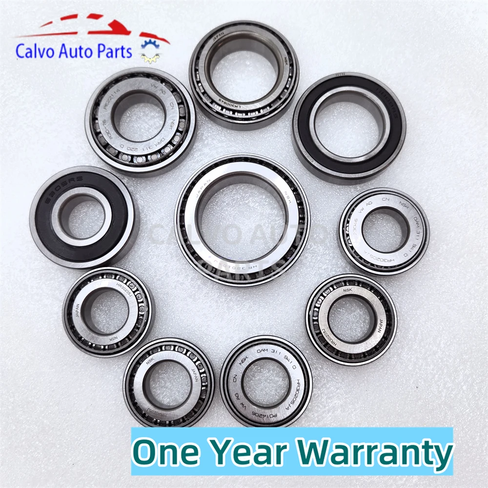 

10PCS/SET 0AM DQ200 DSG 7 Speed Auto Transmission Bearing Kit Fit For Volkswagen Audi Skoda