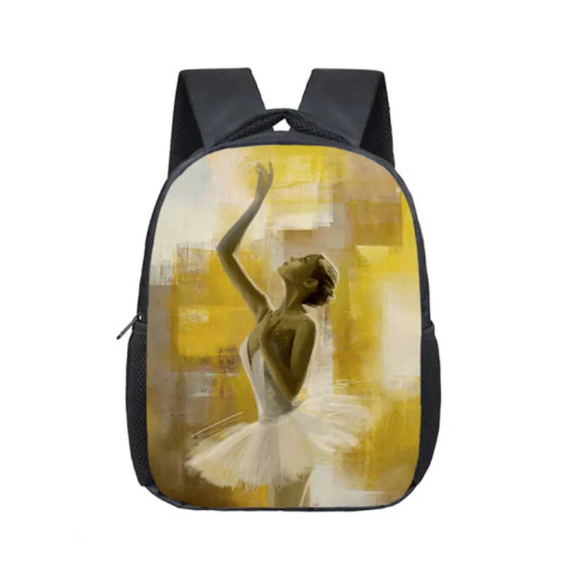 

Gymnastics Ballet Art Backpack Baby Girls Kindergarten Bag Children School Bags Kid Toddler School Backpack Diaper Book Bag Gift