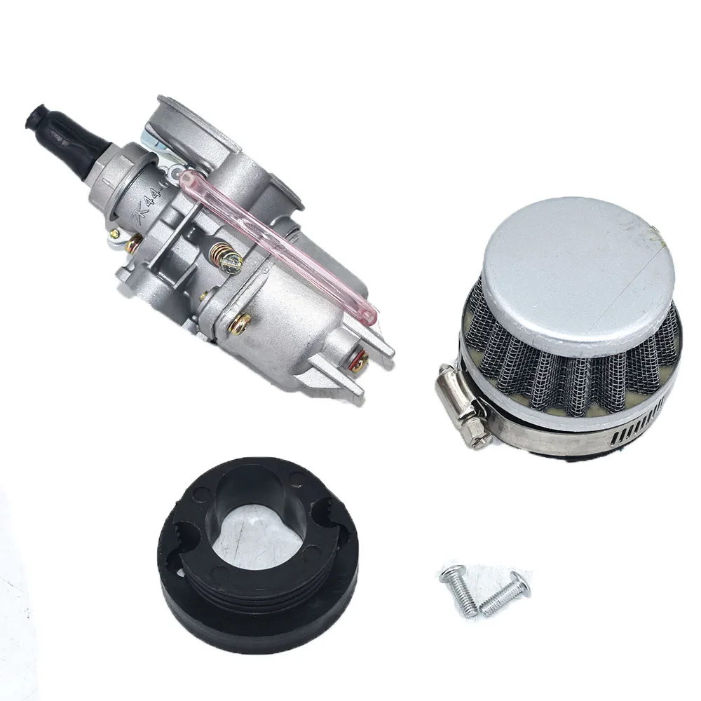 Túi Xe Đạp 47cc 49cc Động Cơ Carb Bộ Chế Hòa Khí Với Pod Lọc Không Khí 2 Thì Cho Mini Quad ATV Bụi Bẩn Xe Đạp MiniMoto go Kart Buggy