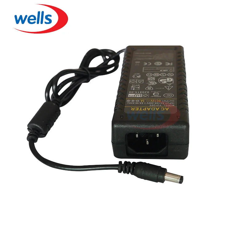 Adapter LED 12V 5A Zasilacz DC do taśmy LED 5050 3528